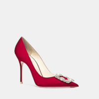 Red Pointed Toe Heels