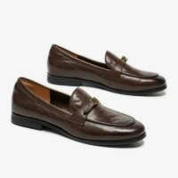 Brown Leather Loafers for Women Manufacturer