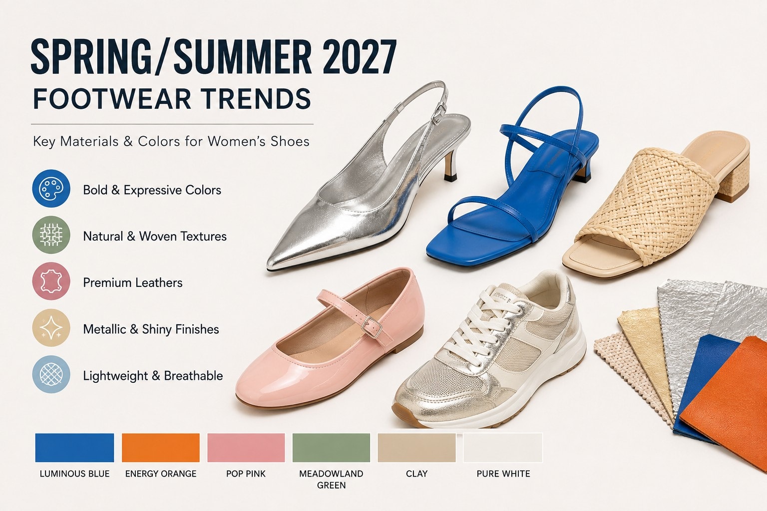 Spring Summer 2027 Footwear Trends