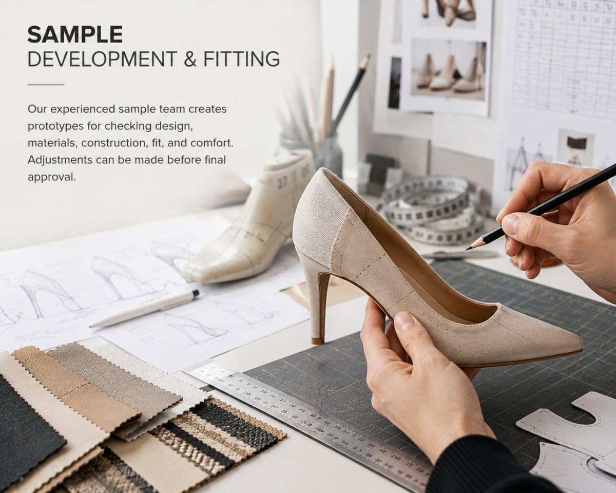custom shoe sample