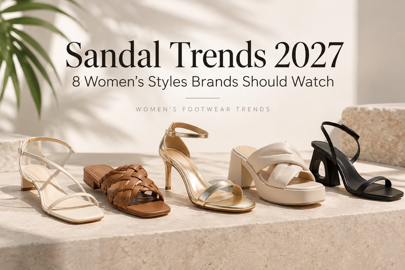 Sandal Trends 2027 for Women Footwear Brands